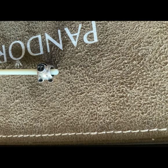 Silver Pandora pig bead - Picture 2 of 3
